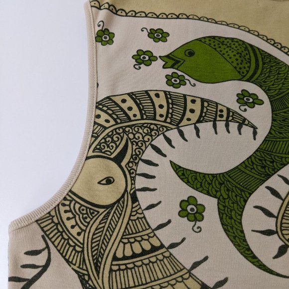 Castro Trend Sleeveless Damask Bohemian Print Small Size - Picture 12 of 15